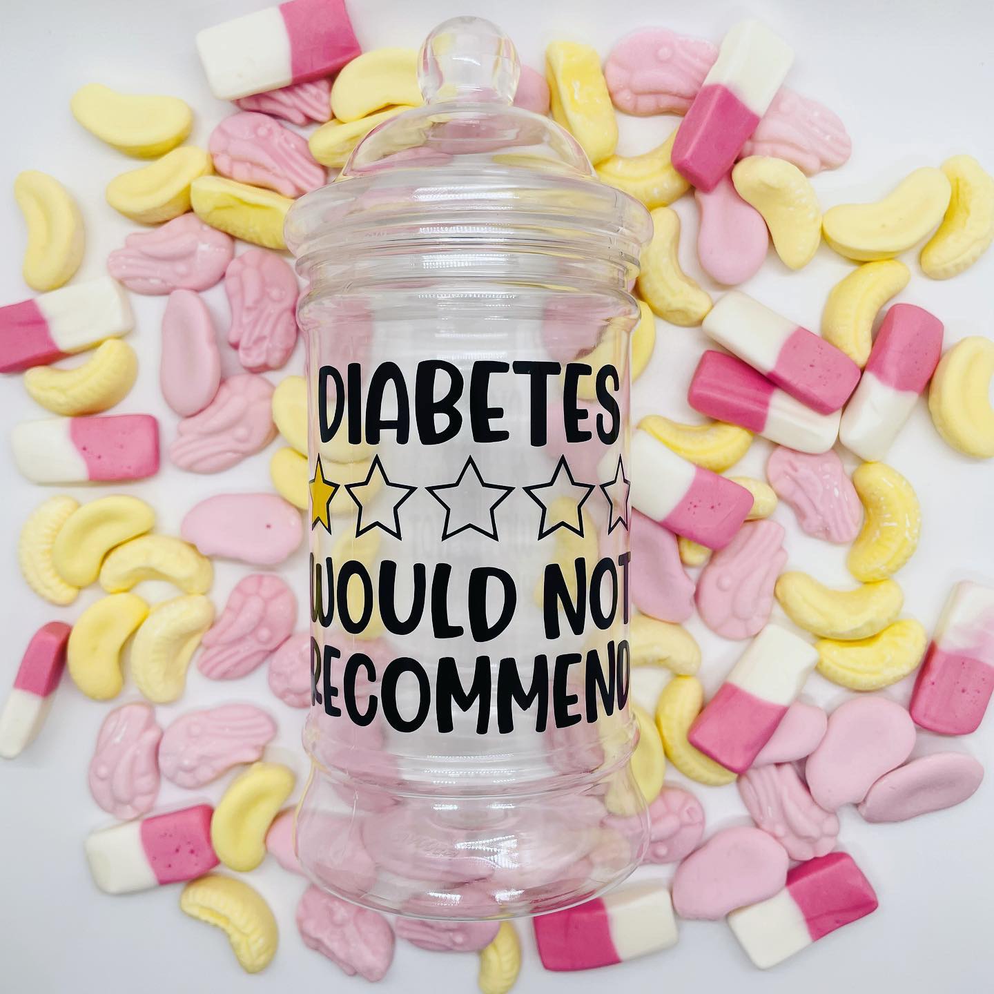 Hypo-Treat Sweet Jars - Diabetes 1* Would Not Recommend