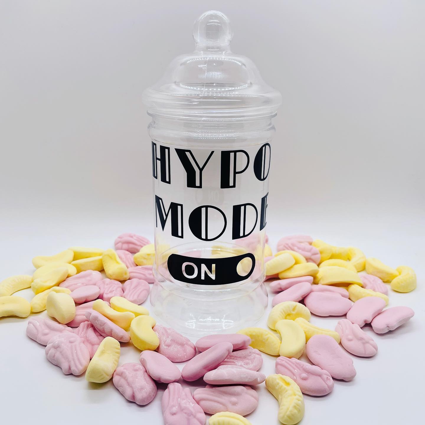 Hypo-Treat Sweet Jars - Hypo Mode - On.