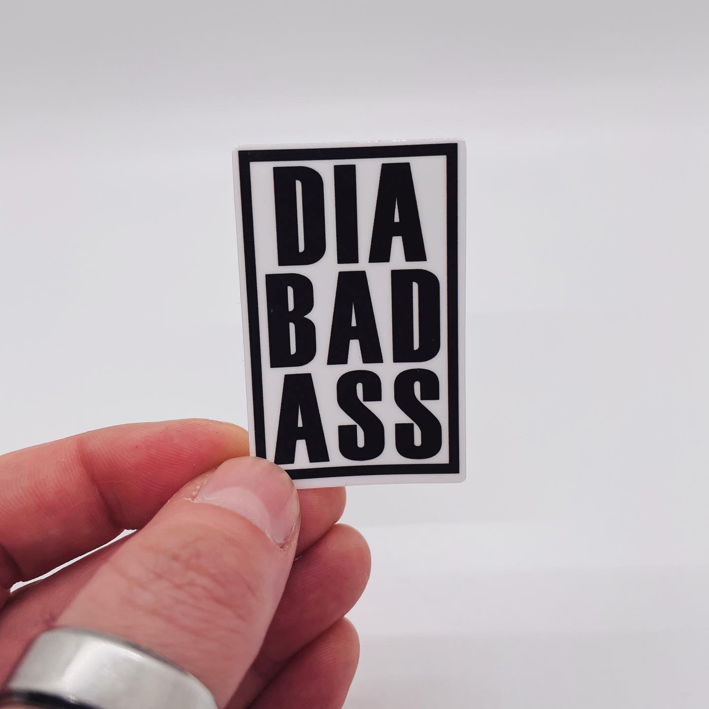 Dia Bad Ass Sticker