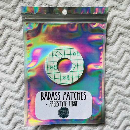 BadassPatches - Freestyle Libre Sensor Cut (CLEAR)