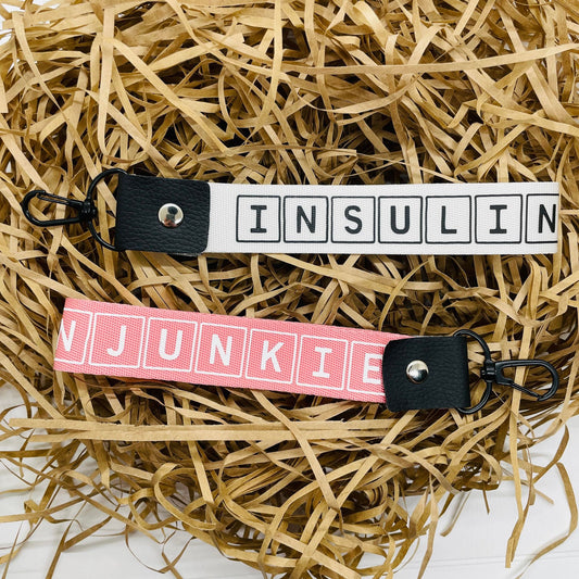 Insulin Junkie Keychain/Wristlet