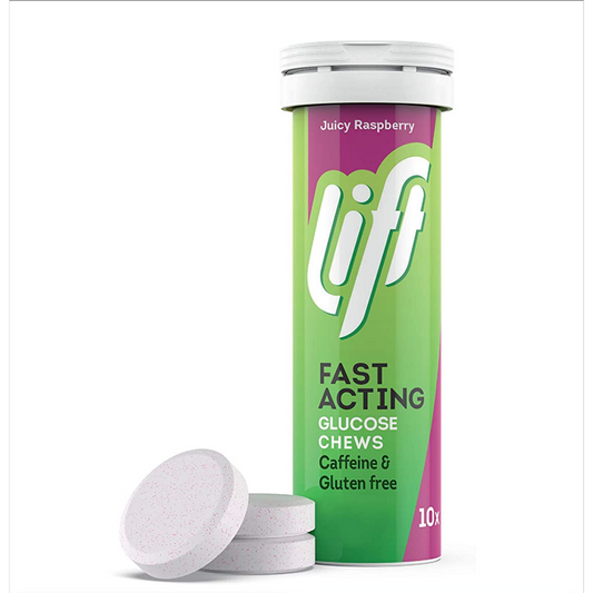 Lift - Fast-Acting Glucose Tablets - Juicy Raspberry