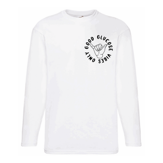 Good Glucose Vibes Only Long Sleeve T Shirt