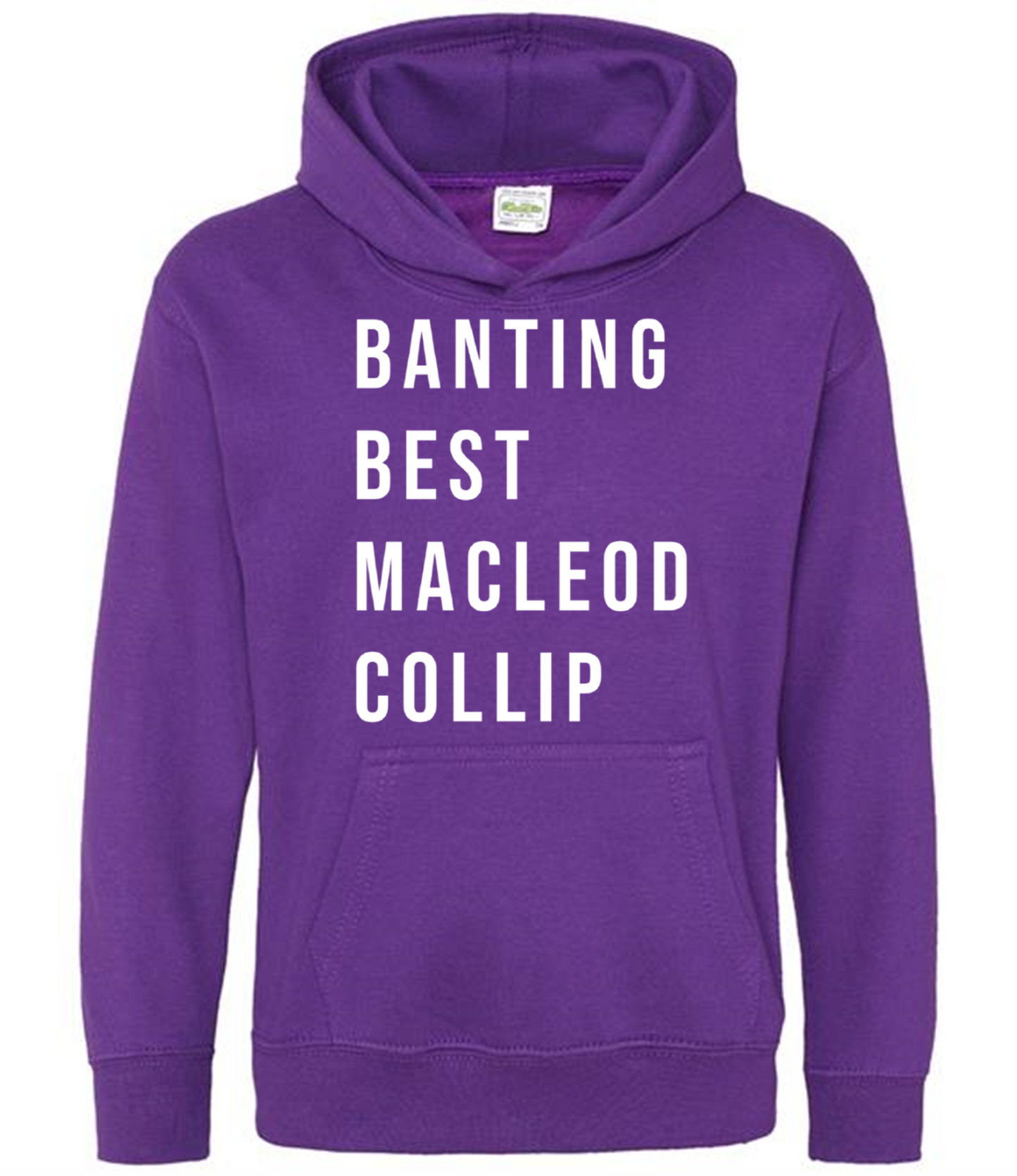 Banting, Best, Macleod & Collip Kids Hoodie