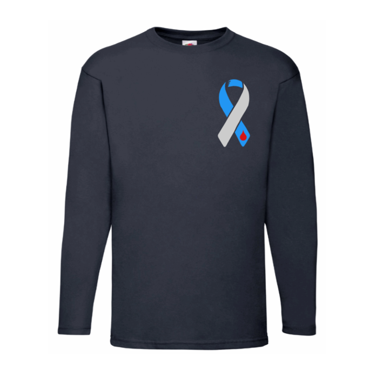 Awareness Ribbon Long Sleeve T Shirt
