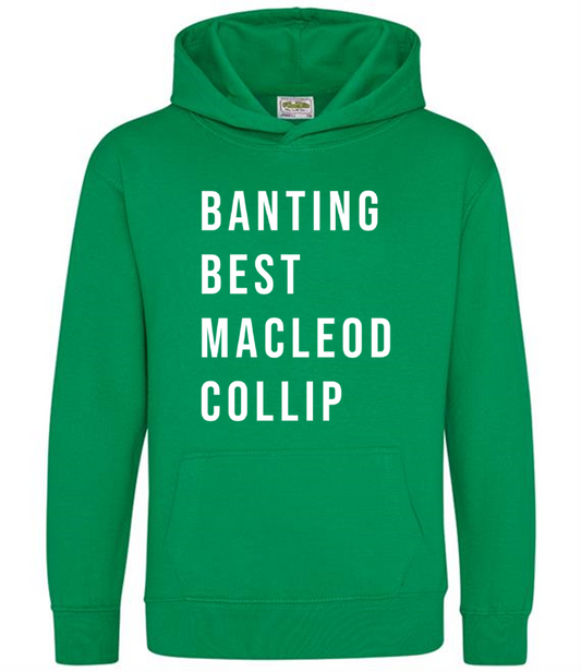 Banting, Best, Macleod & Collip Kids Hoodie