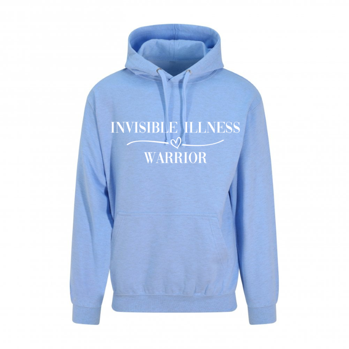 Invisible Illness Warrior Pastel Hoodie