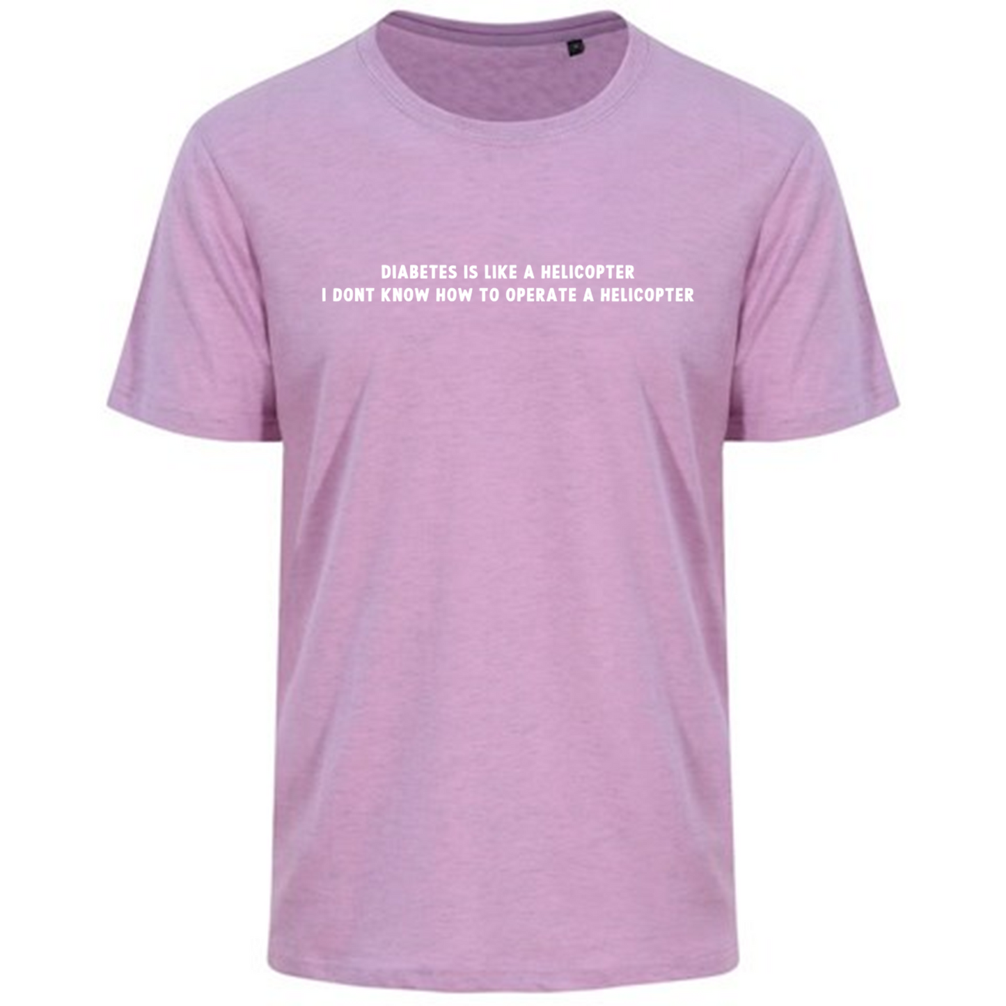 Diabetes Is Like A Helicopter, I Dont Know How To Operate A Helicopter Pastel T-Shirt