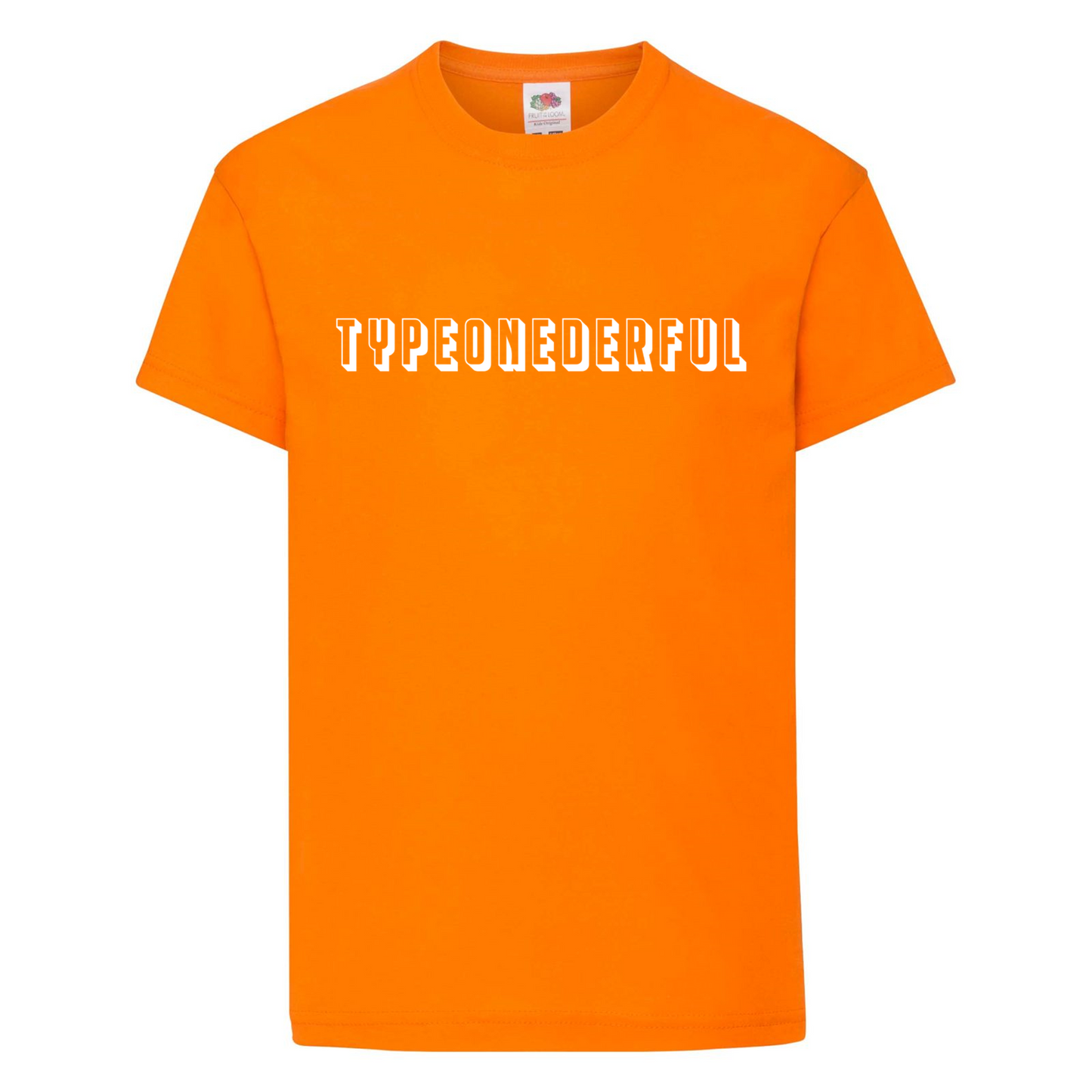 Typeonederful Kids T Shirt