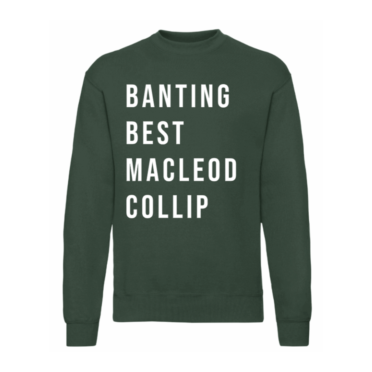 Banting, Best, Macleod & Collip Sweatshirt