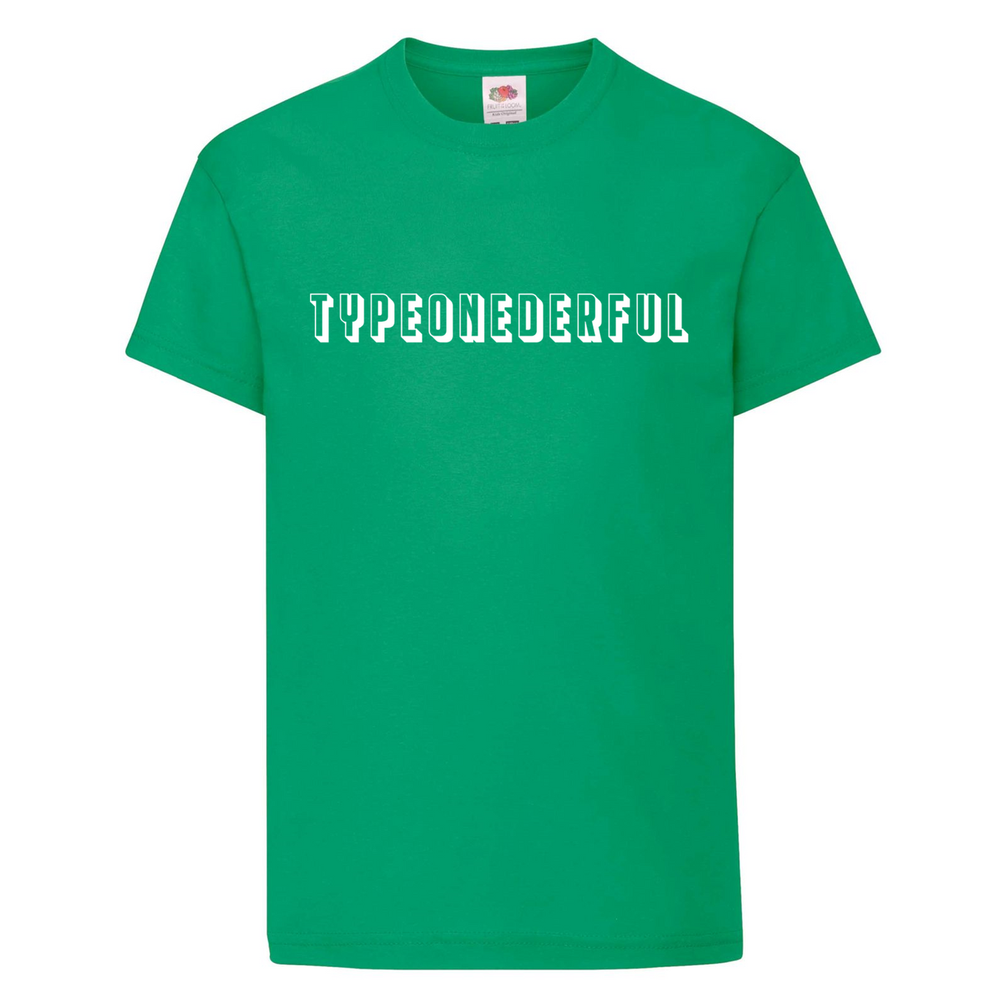 Typeonederful Kids T Shirt