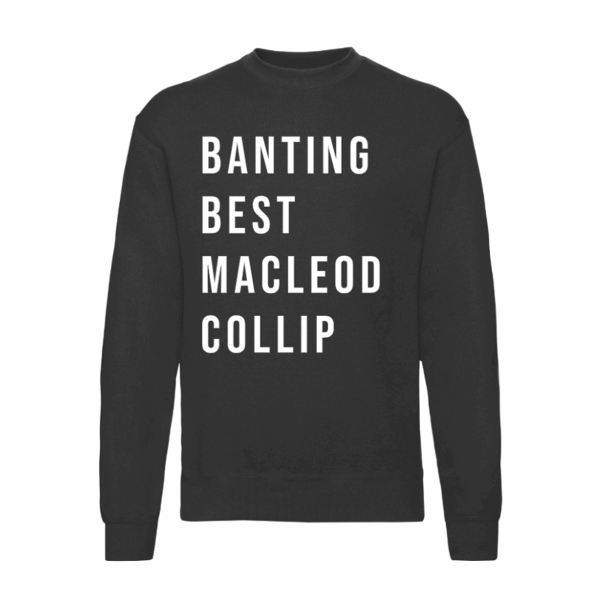 Banting, Best, Macleod & Collip Sweatshirt