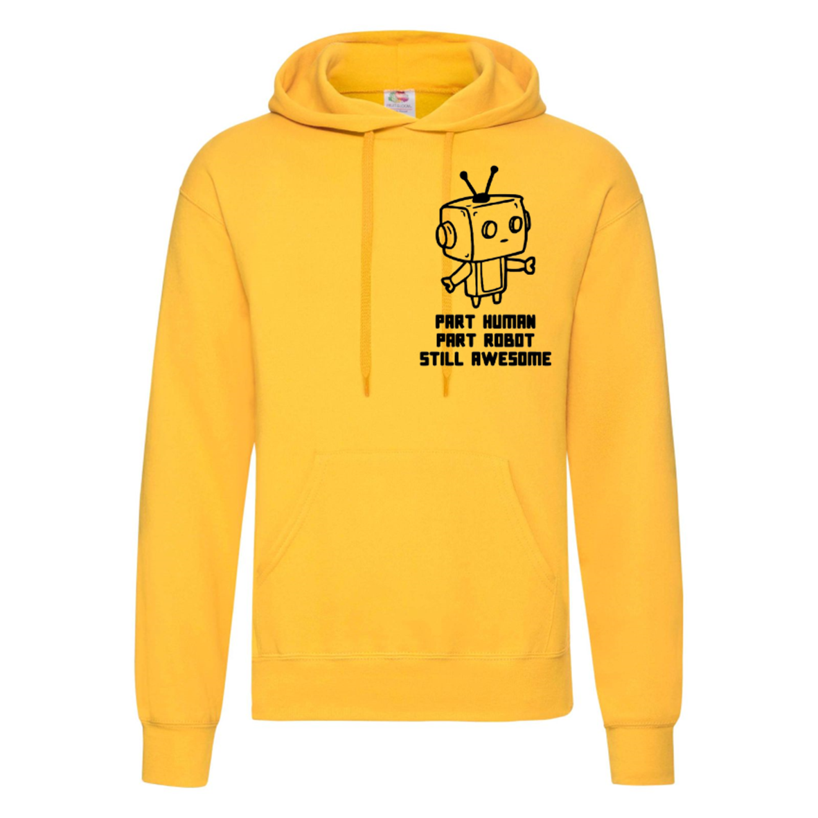 Part Human Part Robot Still Awesome Hoodie