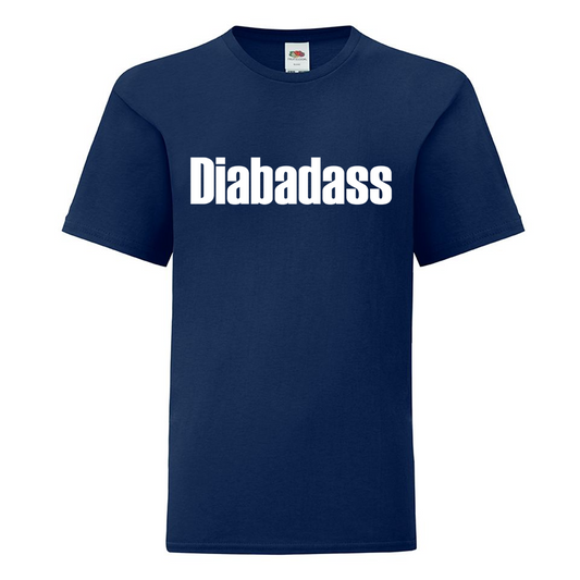 Diabadass T Shirt - LARGE / NAVY
