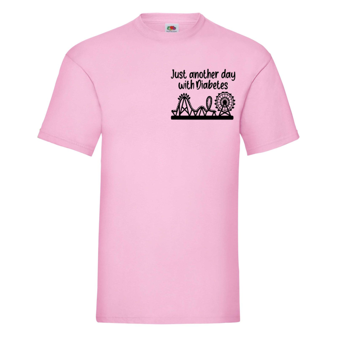 Just Another Day With Diabetes (Rollercoaster) T Shirt