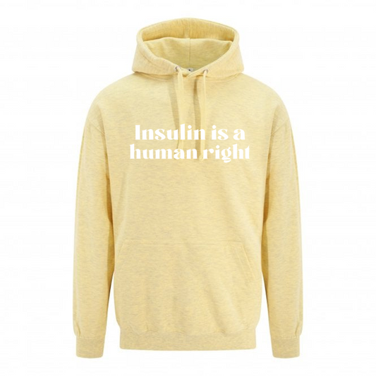 Insulin Is A Human Right Pastel Hoodie