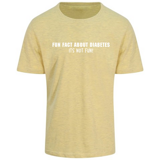 Fun Fact About Diabetes, Its Not Fun Pastel T-Shirt