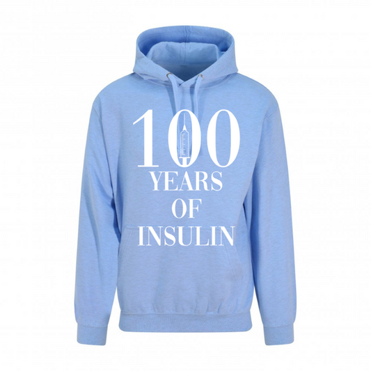 100 Years Of Insulin Pastel Hoodie