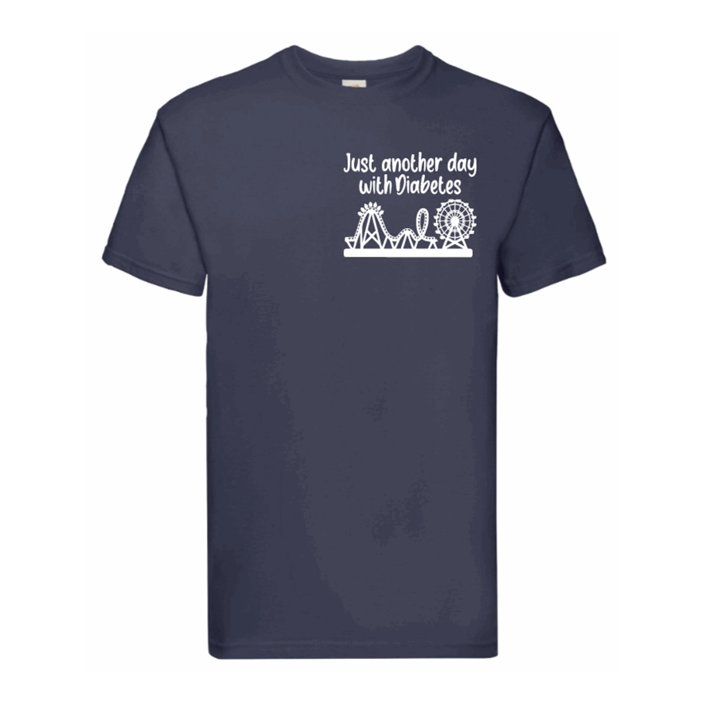 Just Another Day With Diabetes (Rollercoaster) T Shirt