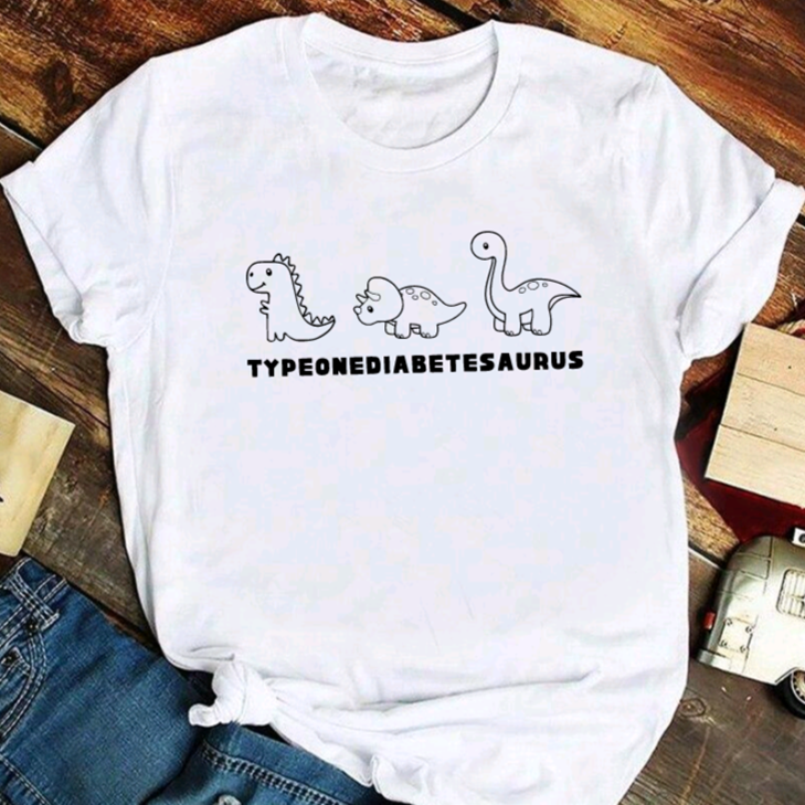 Typeonediabetesaurus T Shirt