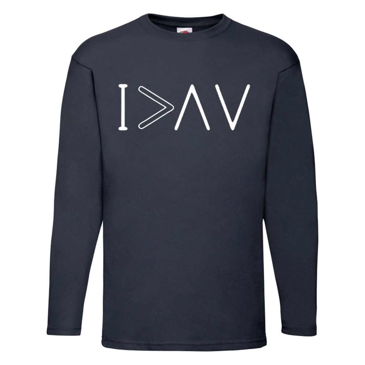 | > ^ V Long Sleeve T Shirt