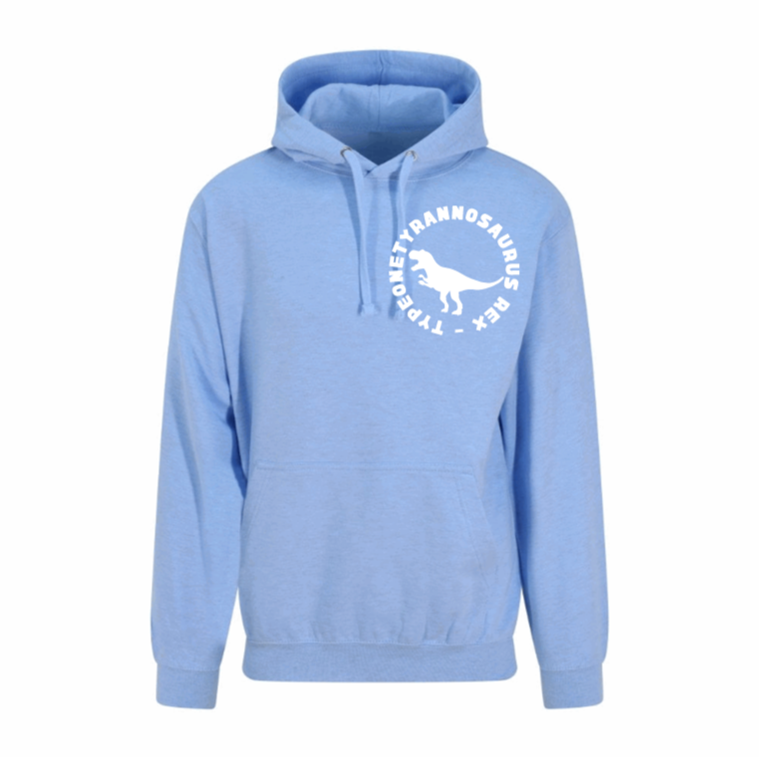 Typeonetyrannosaurus Rex Pastel Hoodie