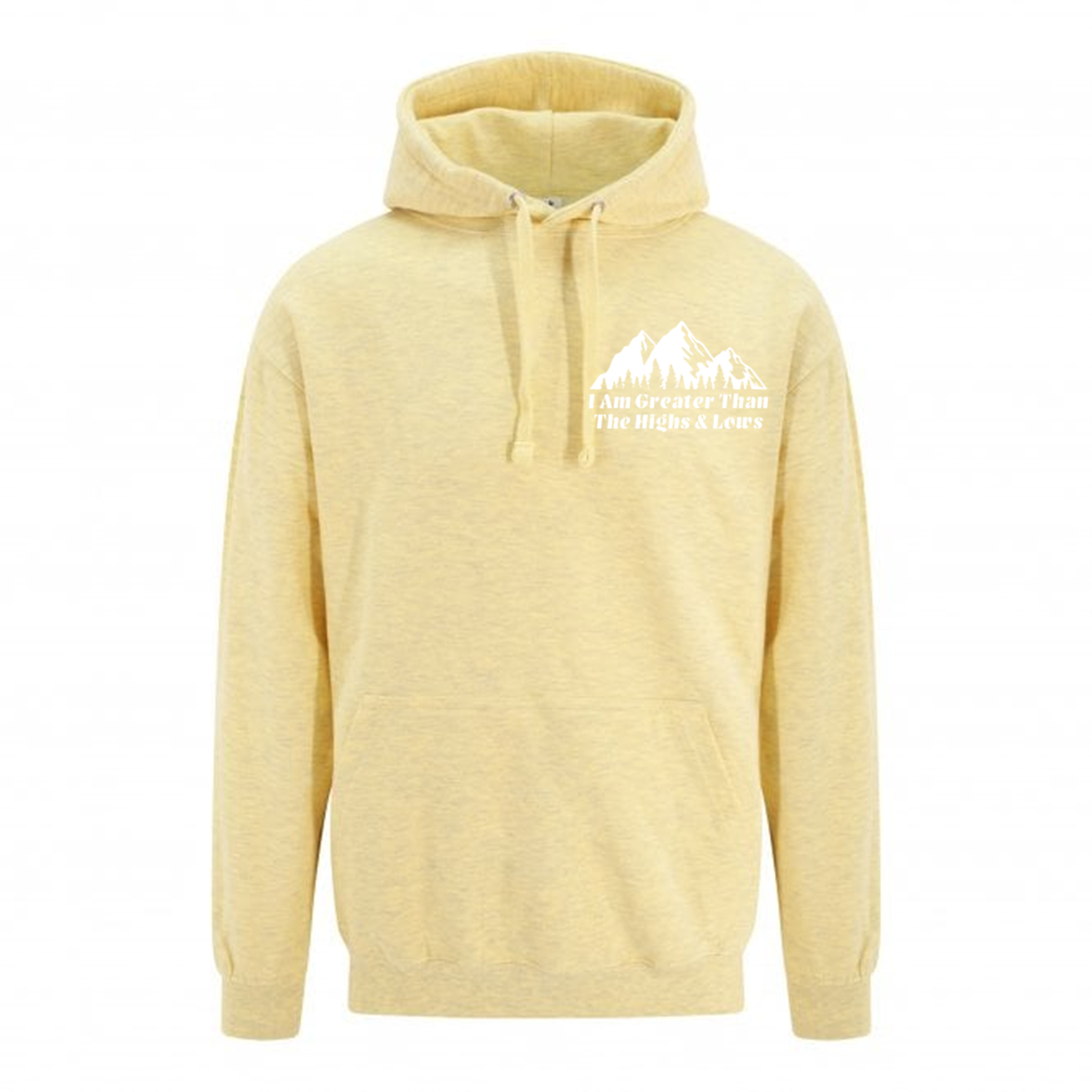 I Am Greater Than The Highs & Lows Pastel Hoodie