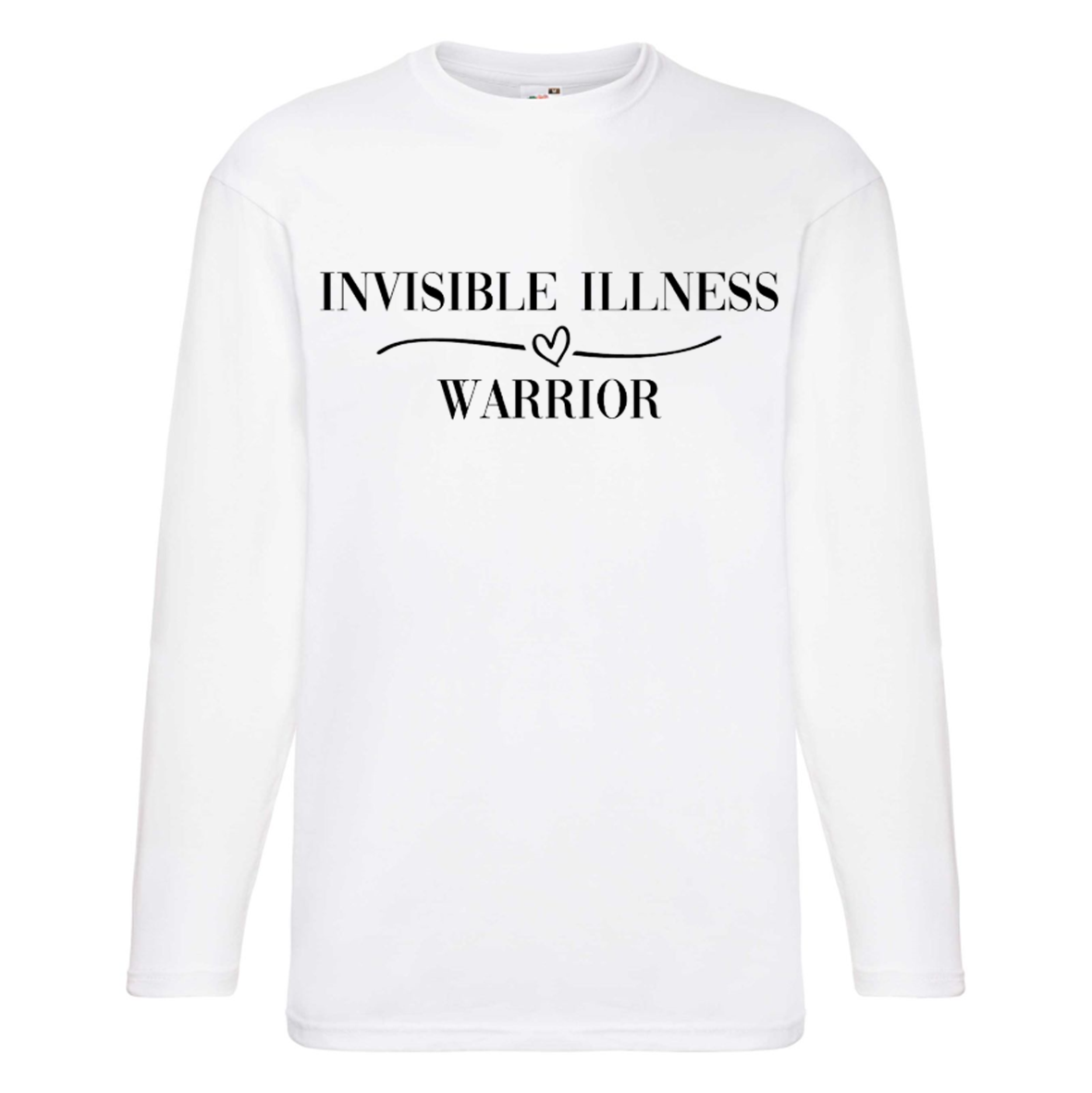 Invisible Illness Warrior Long Sleeve T Shirt