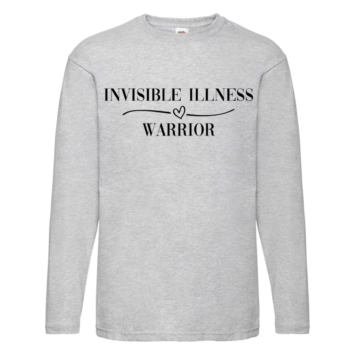Invisible Illness Warrior Long Sleeve T Shirt
