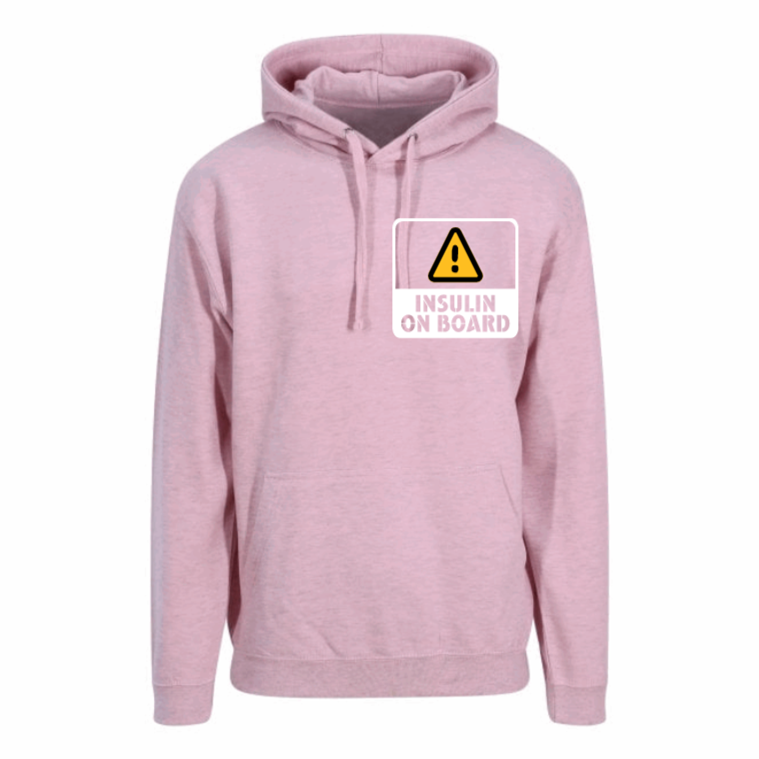 Insulin On Board Pastel Hoodie