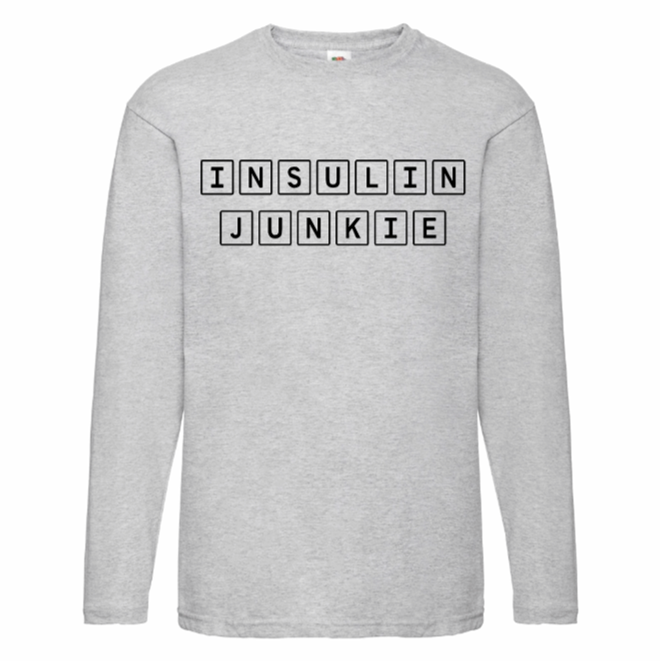 Insulin Junkie Long Sleeve T Shirt