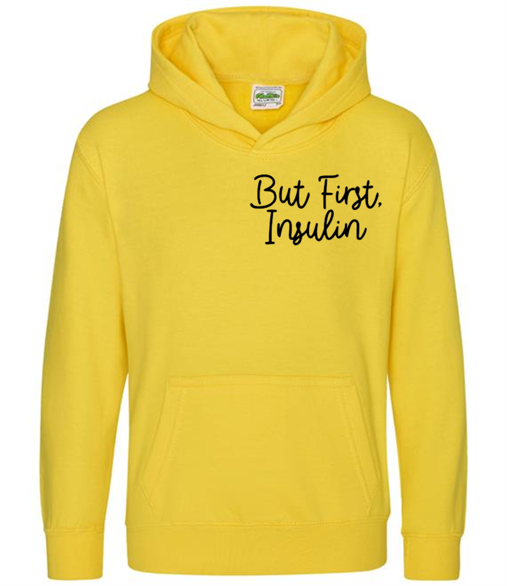 But First Kids Hoodie