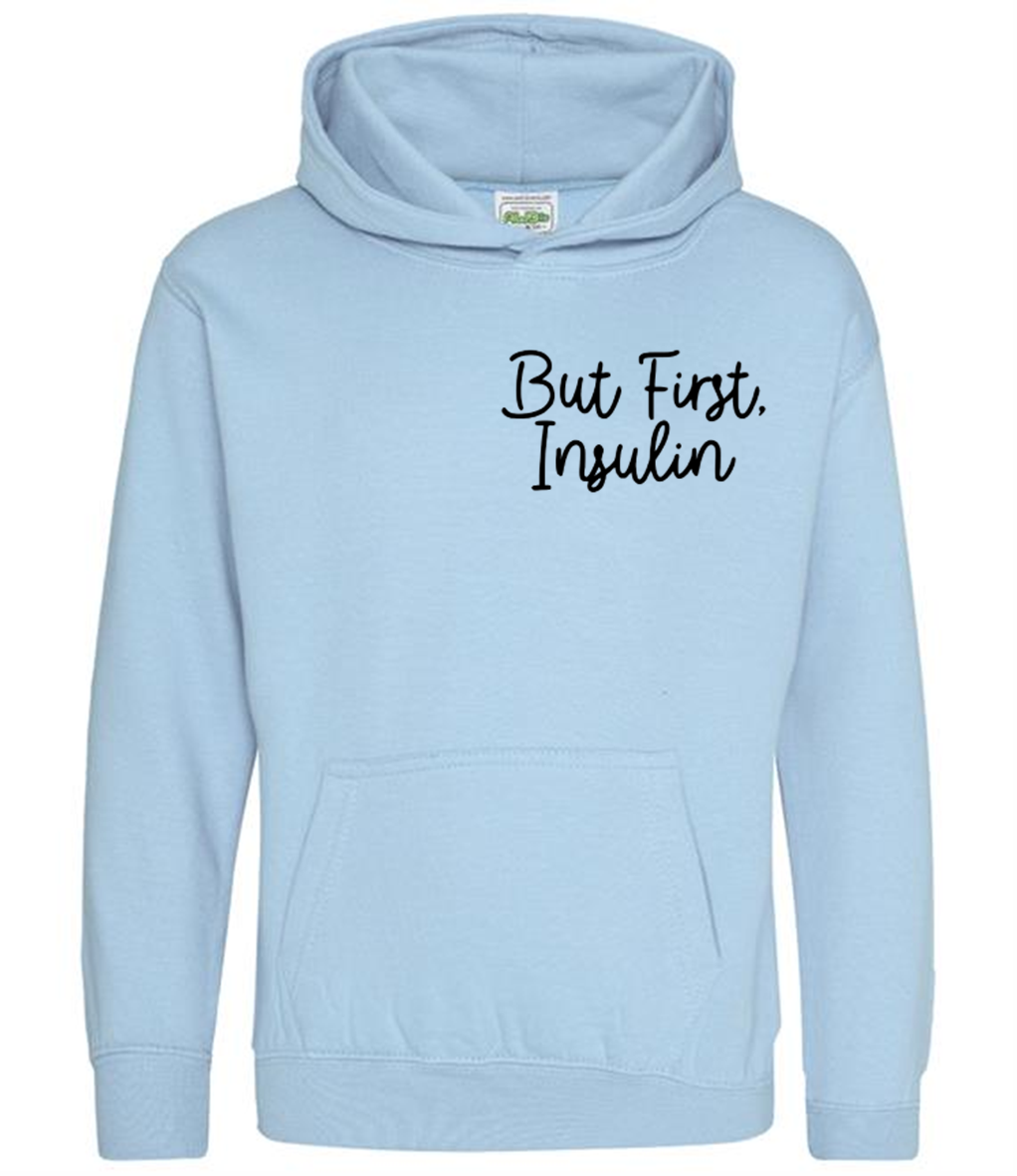 But First Kids Hoodie