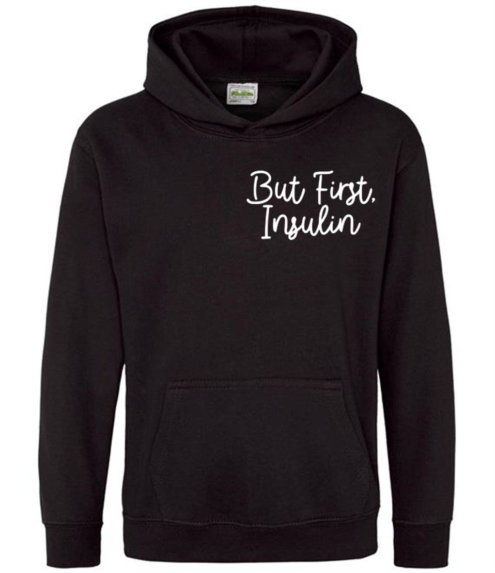 But First Kids Hoodie