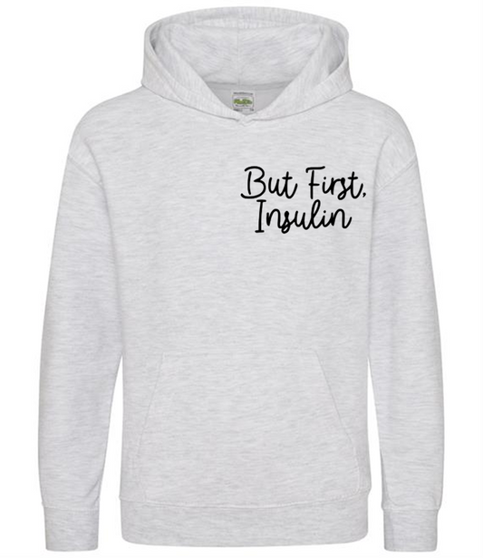 But First Kids Hoodie