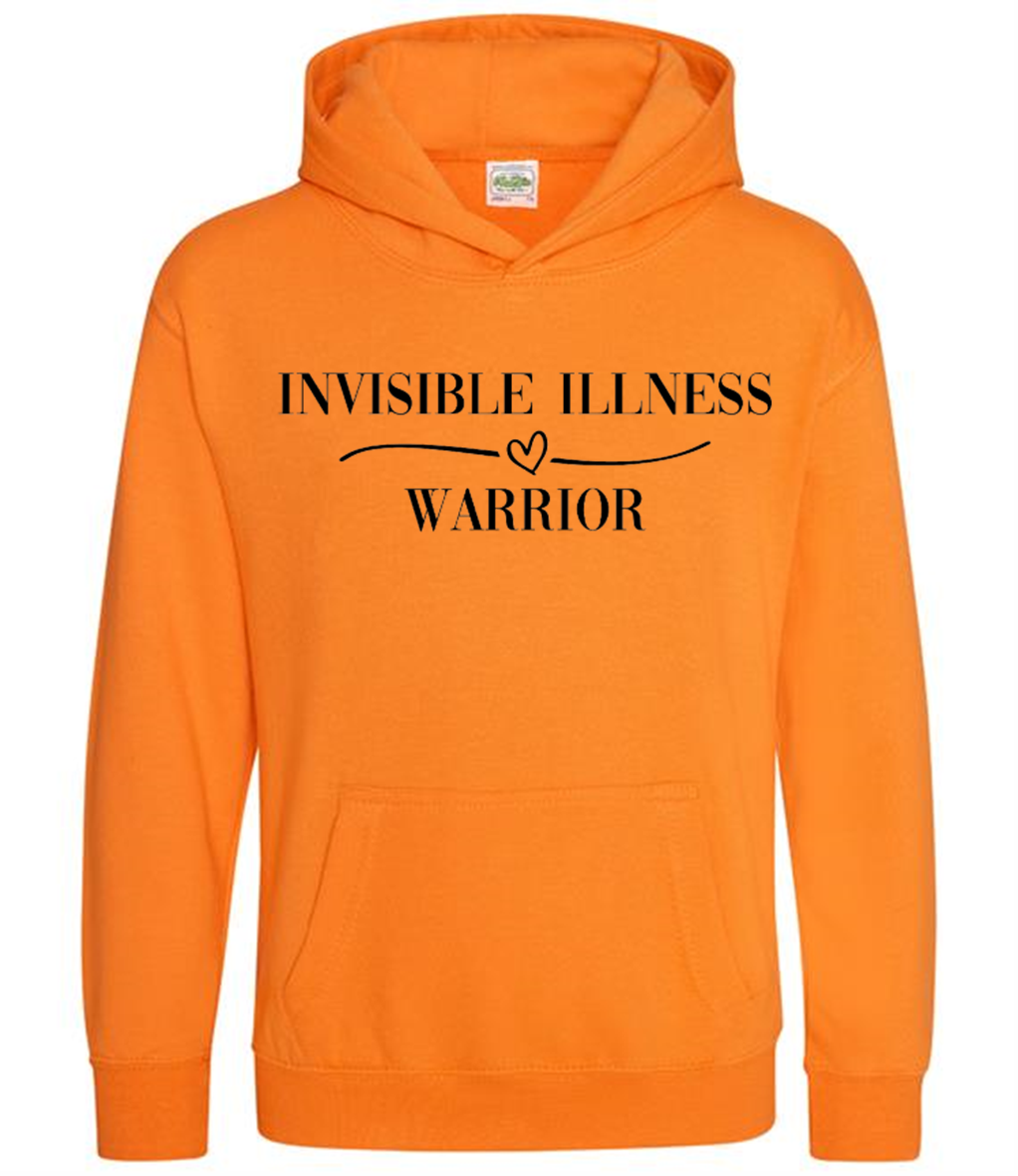 Invisible Illness Warrior Kids Hoodie