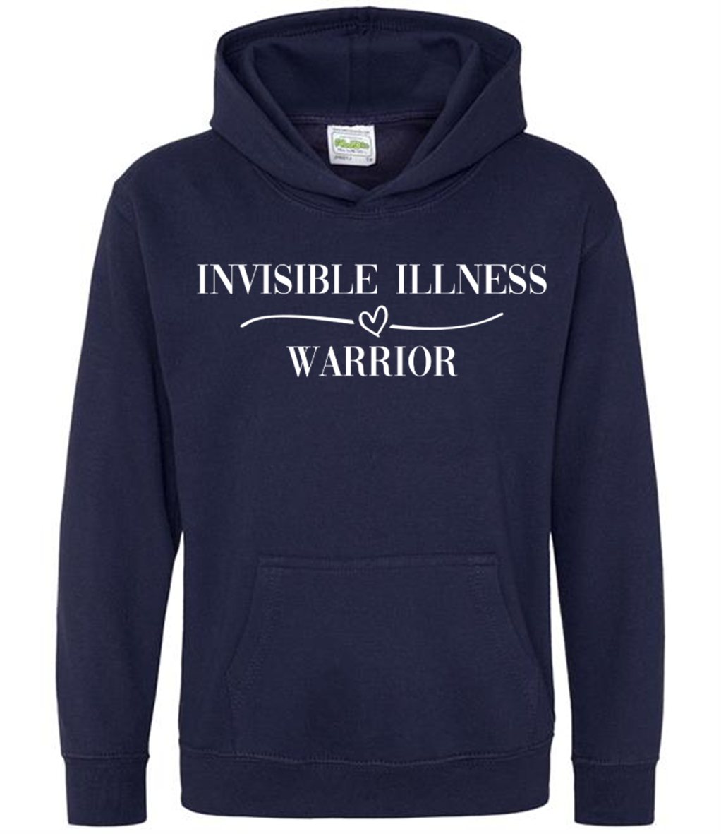 Invisible Illness Warrior Kids Hoodie