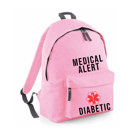 Medical Alert Diabetic Backpack