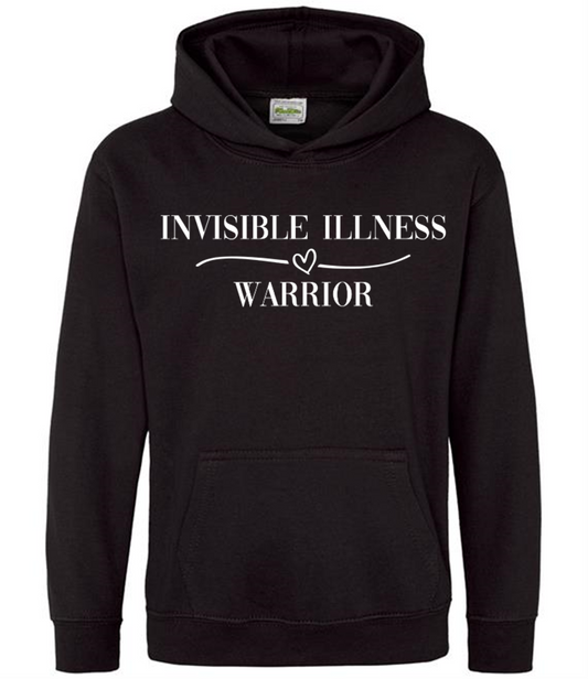 Invisible Illness Warrior Kids Hoodie