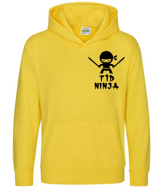 T1D Ninja Kids Hoodie