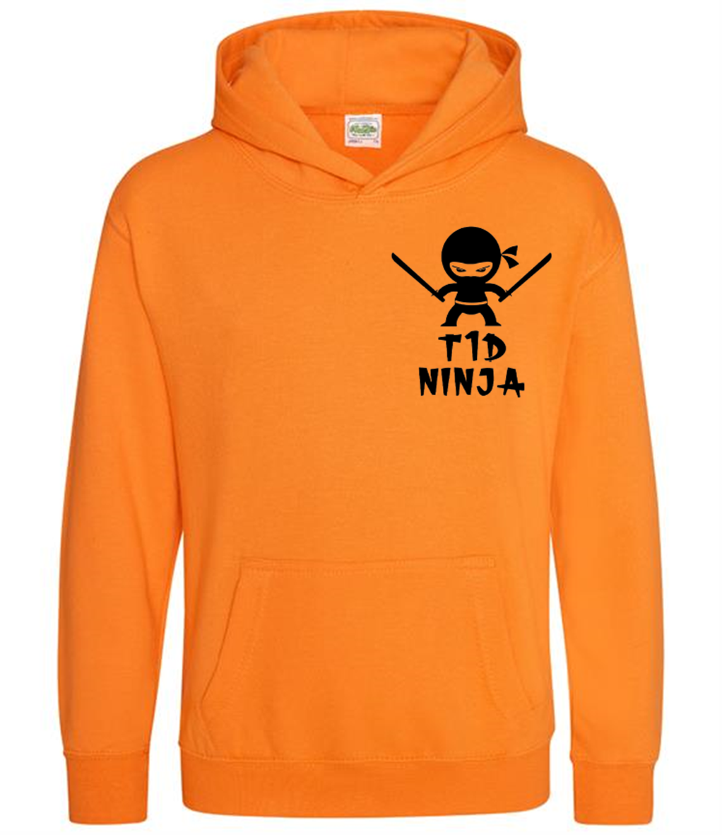 T1D Ninja Kids Hoodie