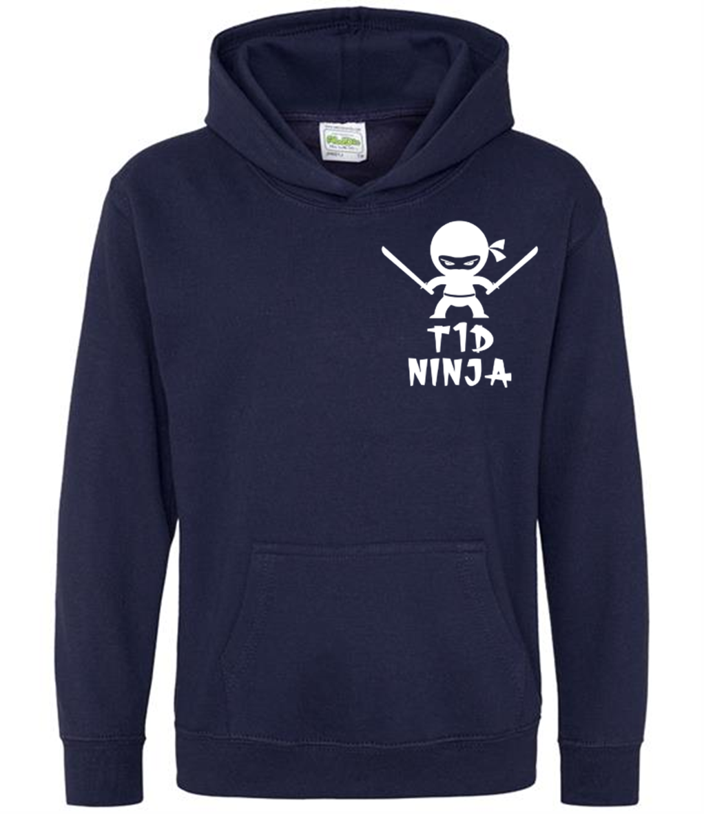 T1D Ninja Kids Hoodie