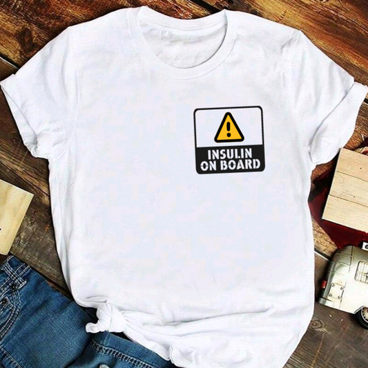 Insulin On Board T Shirt