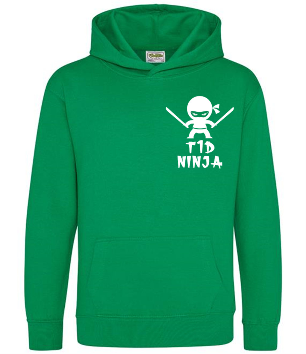 T1D Ninja Kids Hoodie