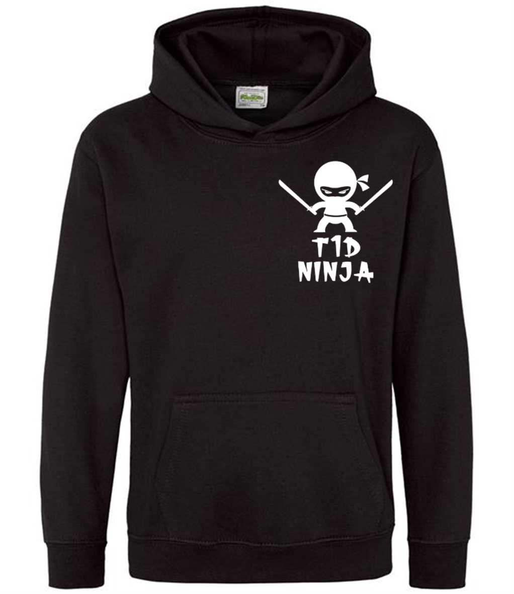 T1D Ninja Kids Hoodie