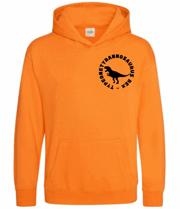 Typeonetyrannosaurus Rex Kids Hoodie