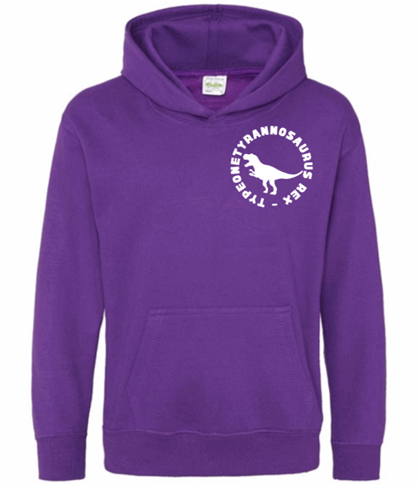 Typeonetyrannosaurus Rex Kids Hoodie