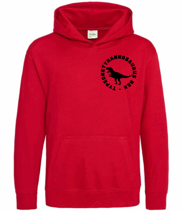 Typeonetyrannosaurus Rex Kids Hoodie