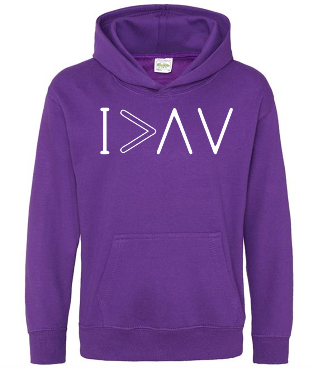 | > ^ V Kids Hoodie