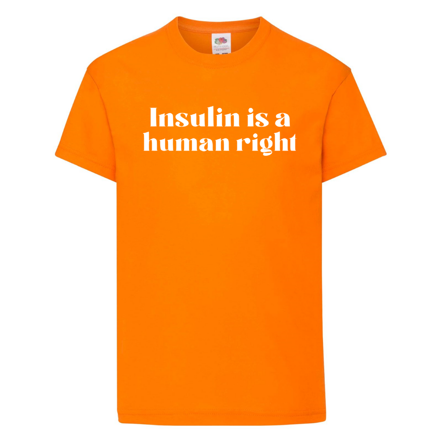 Insulin Is A Human Right Kids T Shirt
